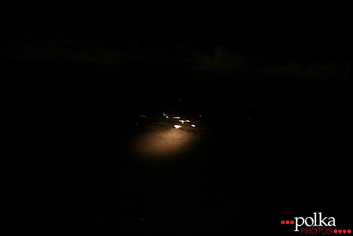 beach grunion run night Playa del Rey California.