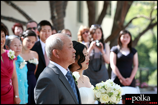 wedding ceremony photographer Padua Hills Theatre Claremont California