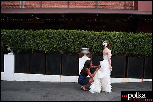 wedding bride Santa Monica