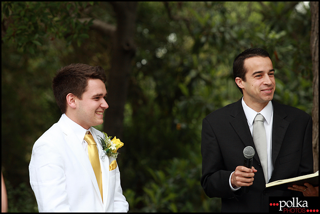 Los Angeles wedding photographer, Los Angeles wedding photography, ceremony, groom