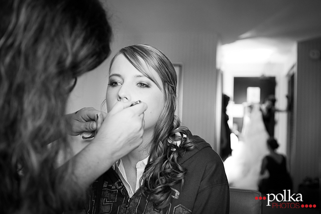 Chicago wedding; wedding; Chicago; Chicago wedding photographer; librarian wedding; Los Angeles wedding photographer; downtown; Windy City, getting ready, make-up